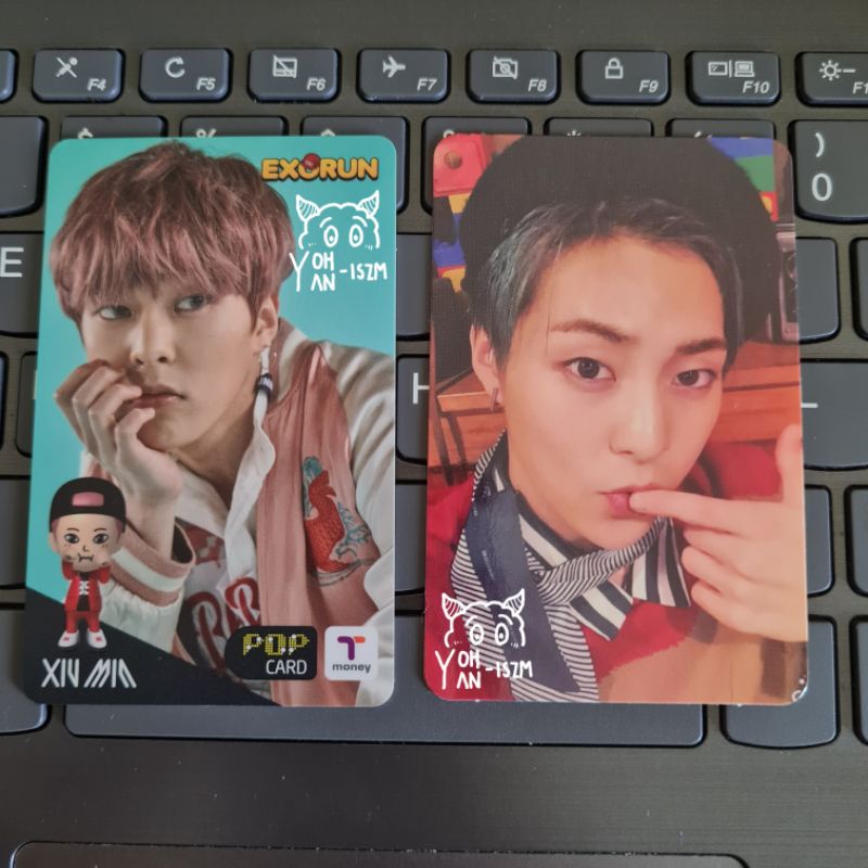 Photocard pc Cashbee EXO Xiumin Hey Mama Tmoney EXORUN official