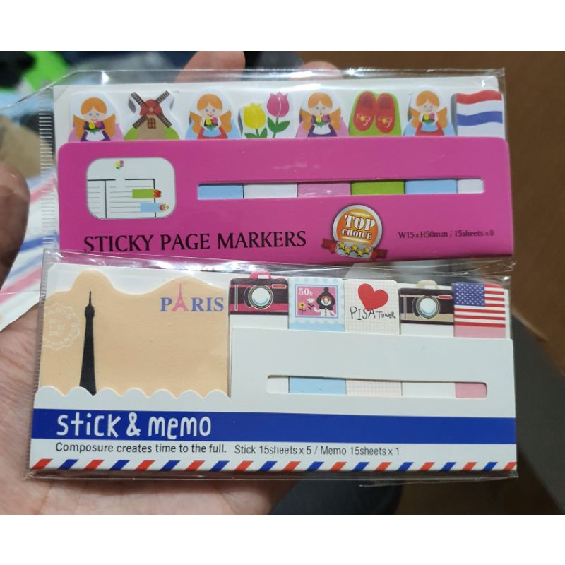 

Sticky Note Page Marker dan Memo (seri Belanda dan Paris)