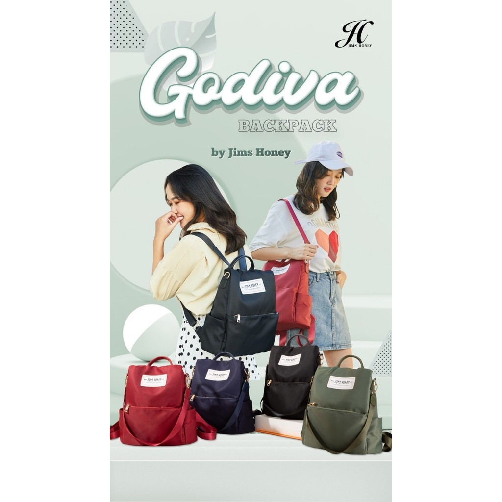 Jims Honey - Godiva Backpack Tas Ransel Wanita