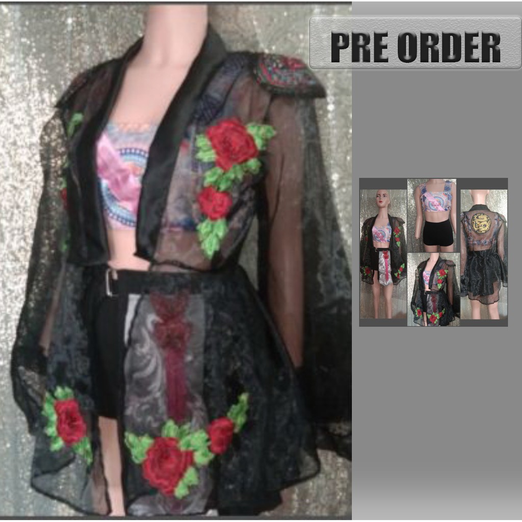 Rose Kostum / Baju Blackpink Dance Korea Cover How You Like That Kpop Dancer Wanita [PRE ORDER]