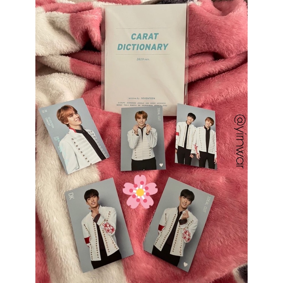 DOKYEOM, VERNON - Ideal Cut: The Final Scene Trading Card (TC), CARAT DICTIONARY