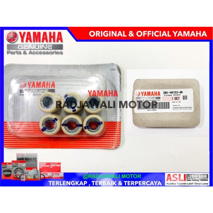 ROLLER SET XRIDE X RIDE X-RIDE 115 8 GRAM ASLI ORIGINAL YAMAHA