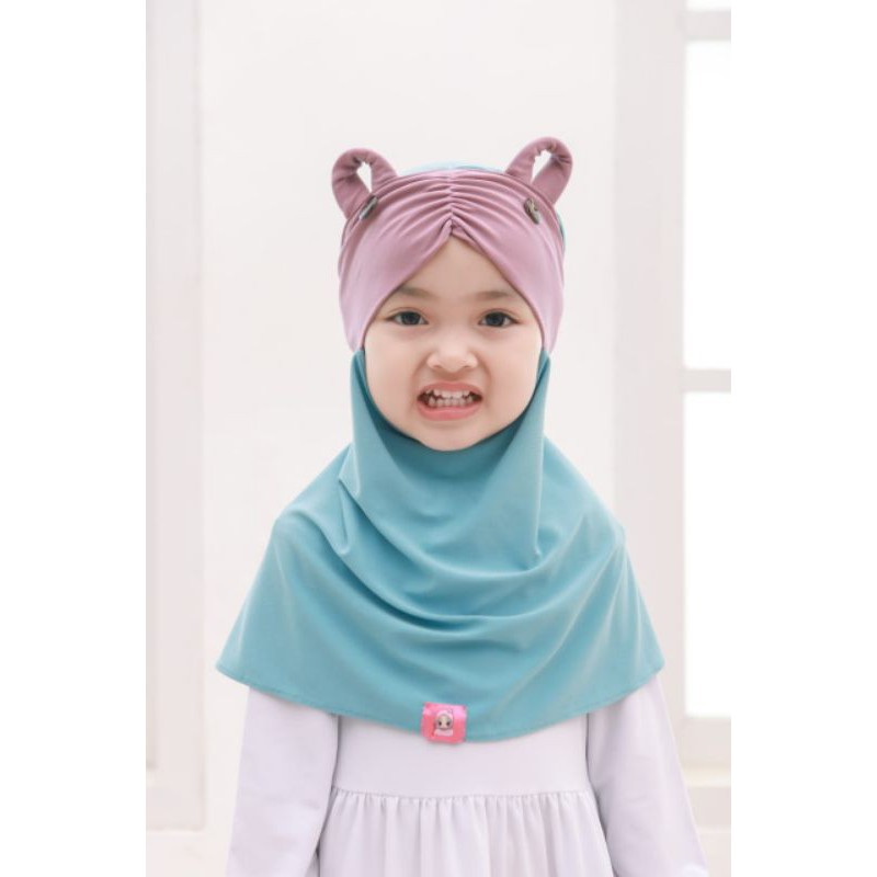 Afsheenastore Jilbab Anak lucu Micci Usia 1 2 3 4 5 6 7 8 Tahun