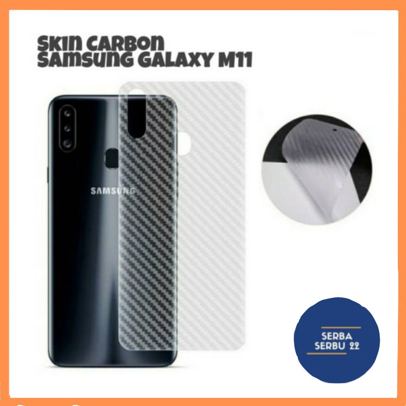 SKIN KARBON HANDPHONE ANTI GORES BELAKANG HANDPHONE / PELINDUNG BELAKANG HP TYPE SAMSUNG [SS]