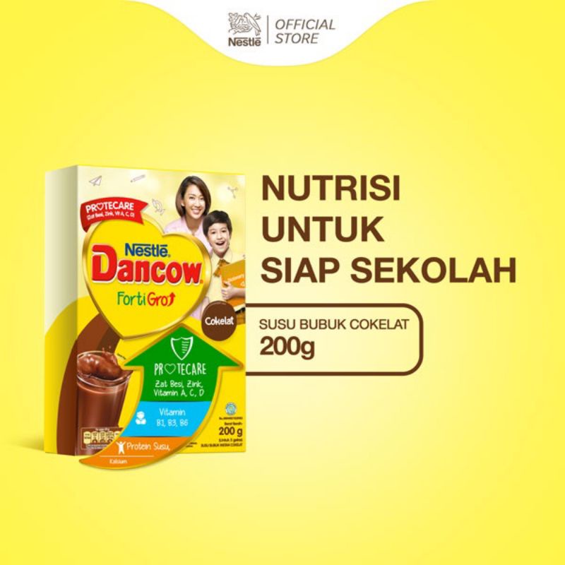 

Dancow Fortigrow Coklat 200gr