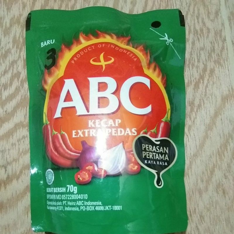 

ABC Kecap Extra Pedas 70g