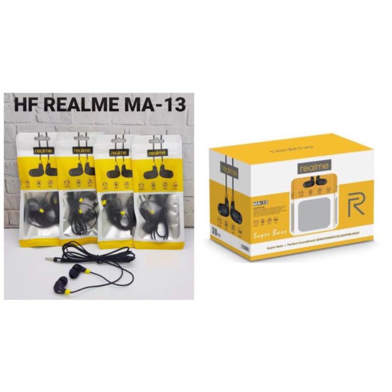 hf/hendset Realme MA-13+mic