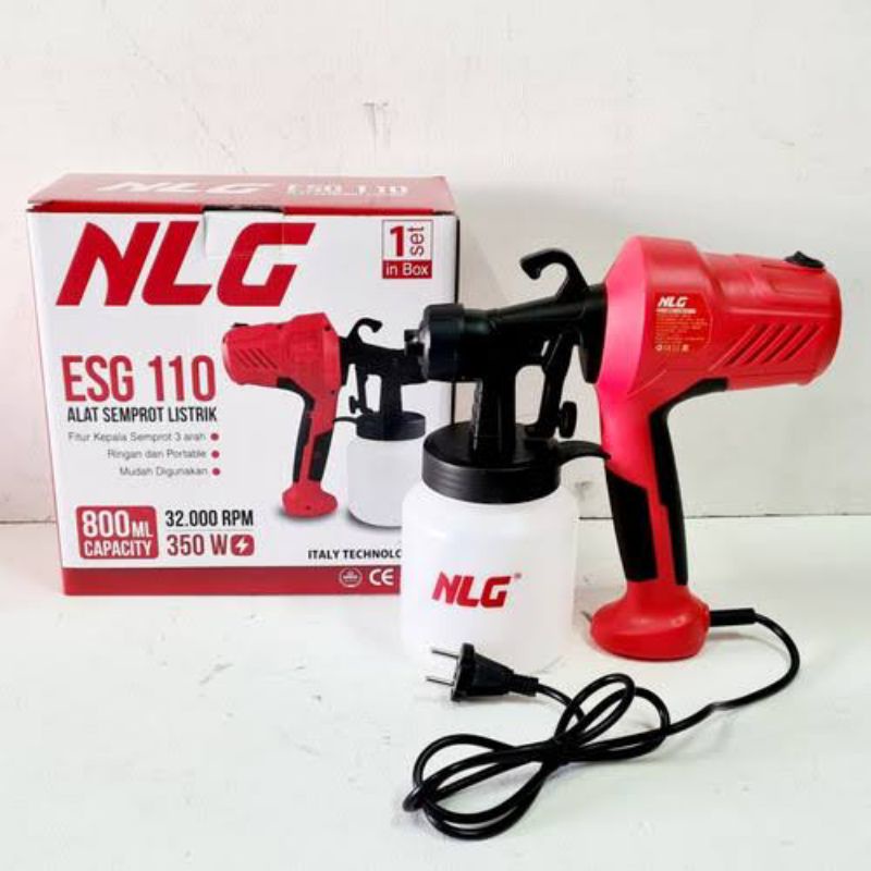 Spray Gun Elektrik / Alat Semprot Cat NLG