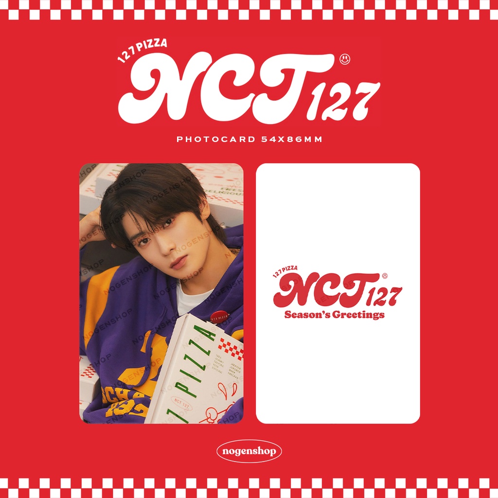 [UNOFFICIAL/FANMADE] PHOTOCARD PC NCT 127 SEASON'S GREETINGS 2022