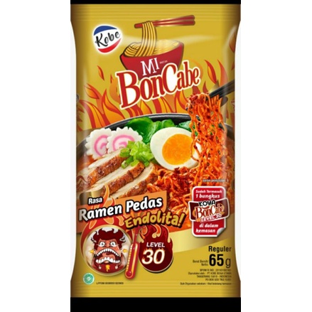 

mie boncabe ramen lv 30