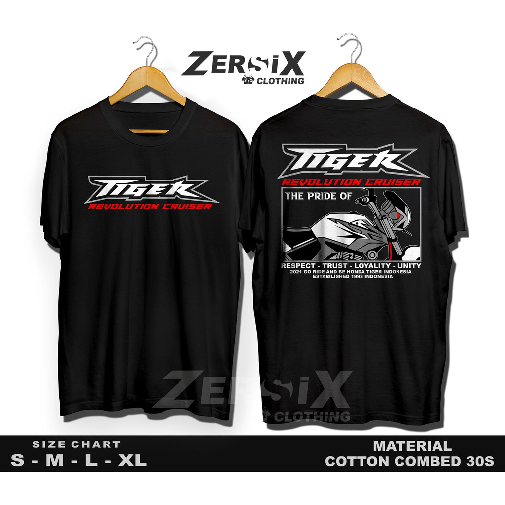 Harga Kaos Honda Tiger Terbaru Mei 2021 Biggo Indonesia