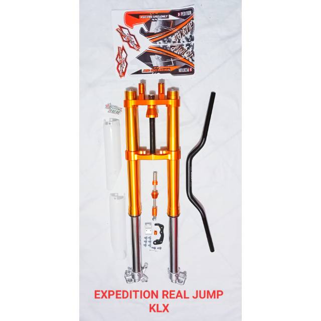 UpSide Down USD EXPEDITION KLX DTRACKER REAL JUMP GOLD