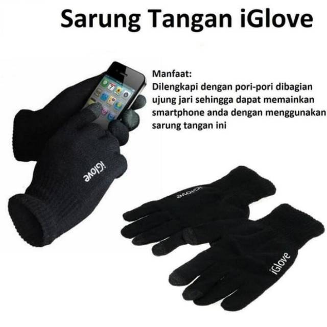 Sarung Tangan Motor / Sarung Tangan IGLOVE Touch Screen Smartphone