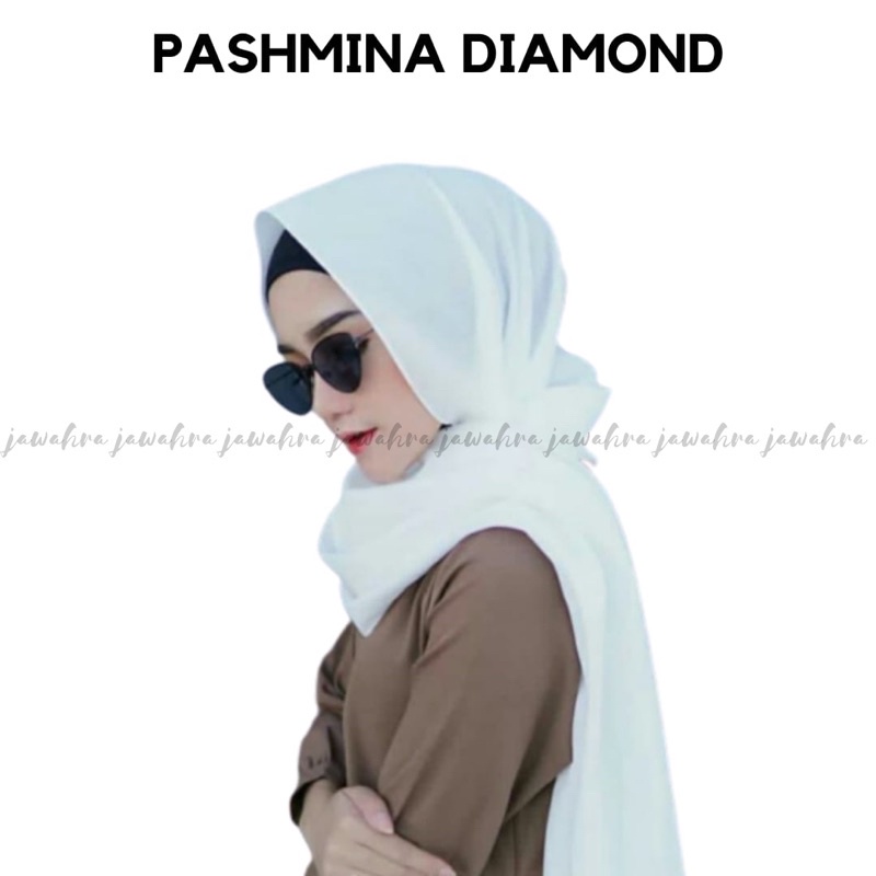 PASHMINA DIAMOND GEORGETTE / SIZE 180cm x 75cm