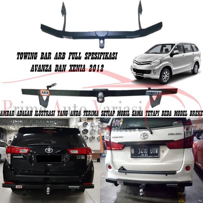 Towing Bar Arb Besi Bumper Belakang Towing Bar - Avanza Xenia 2012