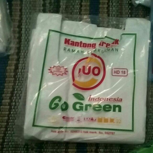 Kantong Plastik Kresek Putih Uk 18 Grosir Duo Tristar