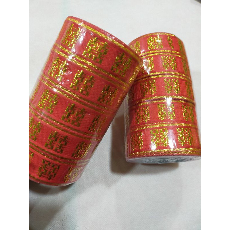 

Pita fancy mas / pita since ukuran 1 inch