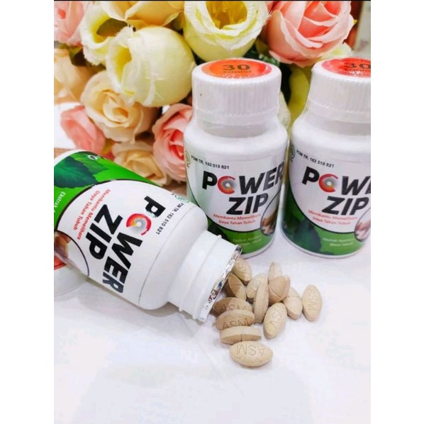 Power Zip Botol Isi 30