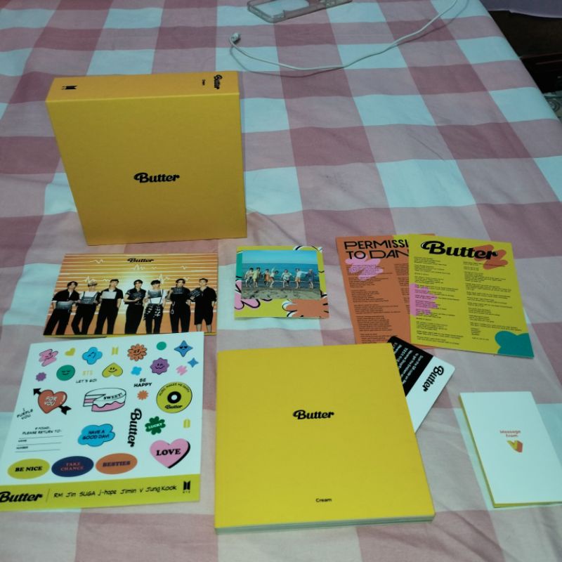 (READY INA) ALBUM BTS BUTTER CREAM VER (pc OT7)