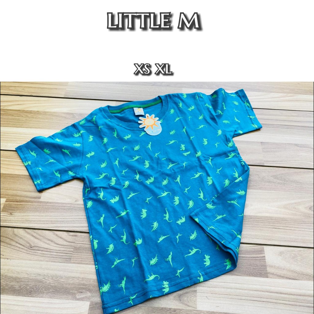 kaos little m biru14