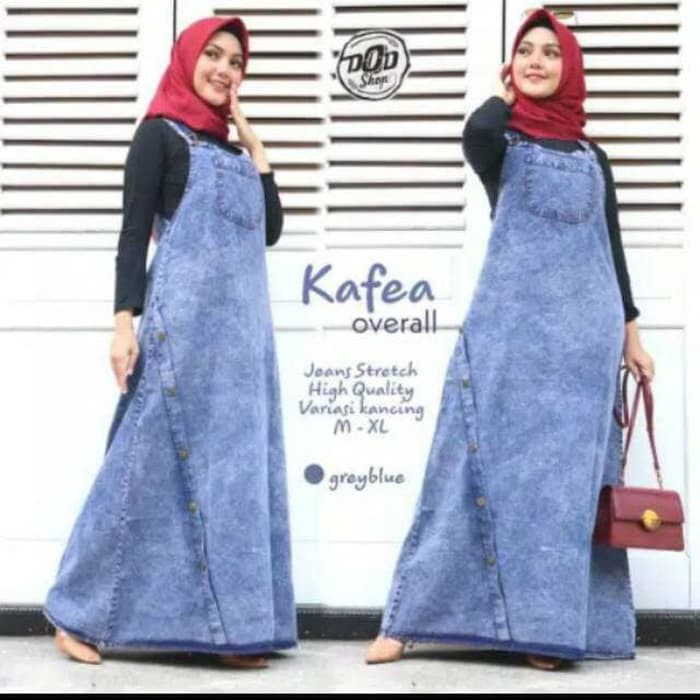 CHUBBY OVERALL / CAFEA OVERALL JEANS KEKINIAN KUALITAS IMPORT RCG