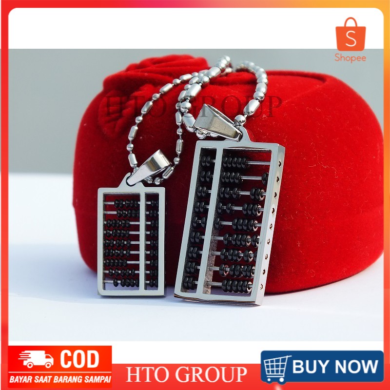 KALUNG COUPLE Pasangan , kalung Couple Titanium , Kalung SEMPOA Import , kalung pasangan Titanium