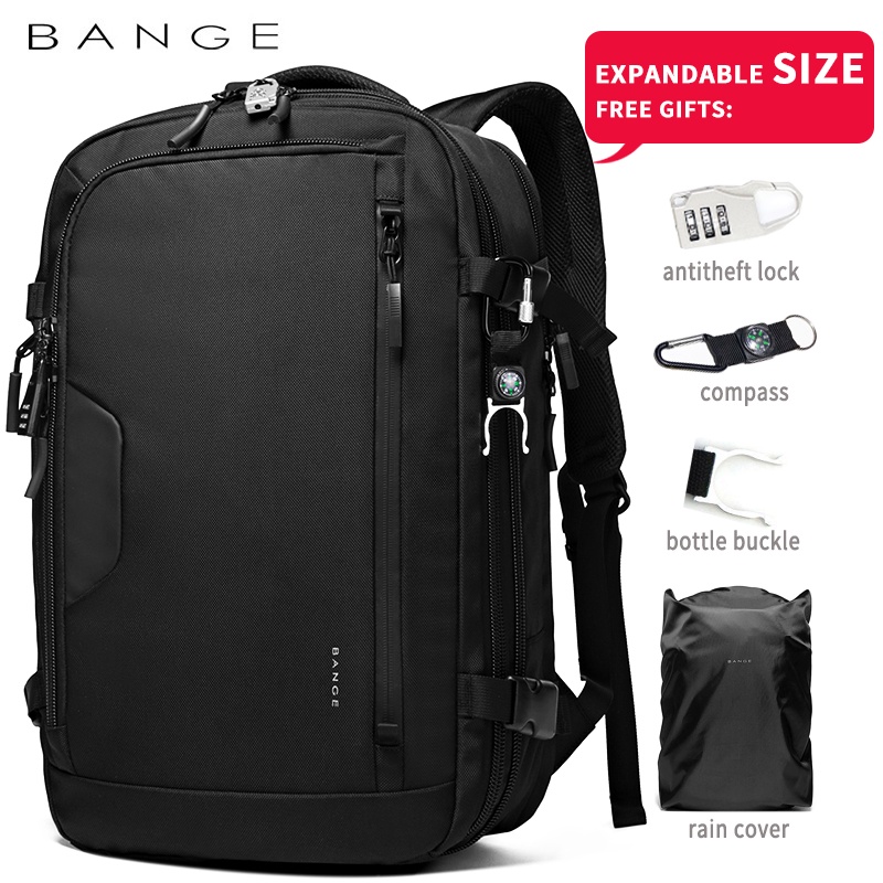 Tas Bange BG22039 Backpack Ransel Laptop 17&quot; Inch Expandable Travel