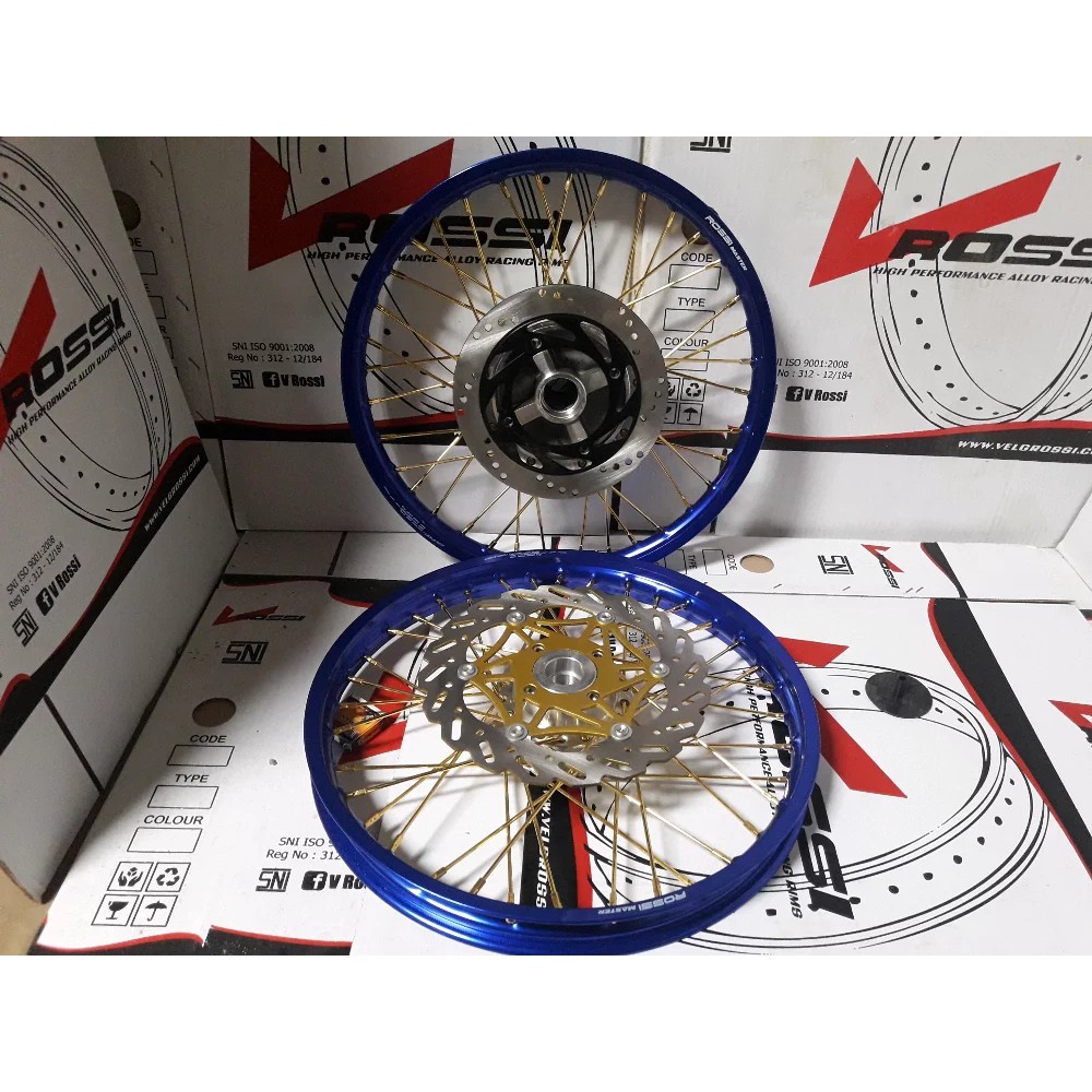 Velg Pelek Jari Jari Variasi Kuning Kawasaki Ninja R Ninja Rr Kip