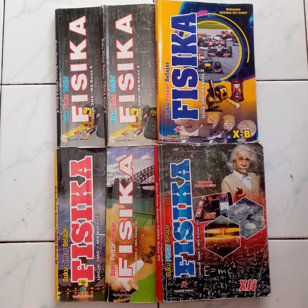 [PRELOVED] LKS Fisika Sagufindo Kinarya SMA/MA Kelas 10 11 12/X XI XII Semester 1-2