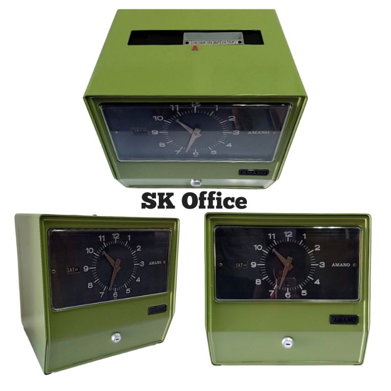 Mesin Absensi Amano 9200PJ Refurbish Mesin Checlock Amano Pakai Kartu