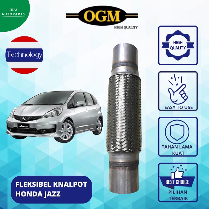 Fleksibel / Flexible Knalpot Mobil Honda Jazz OGM High Quality