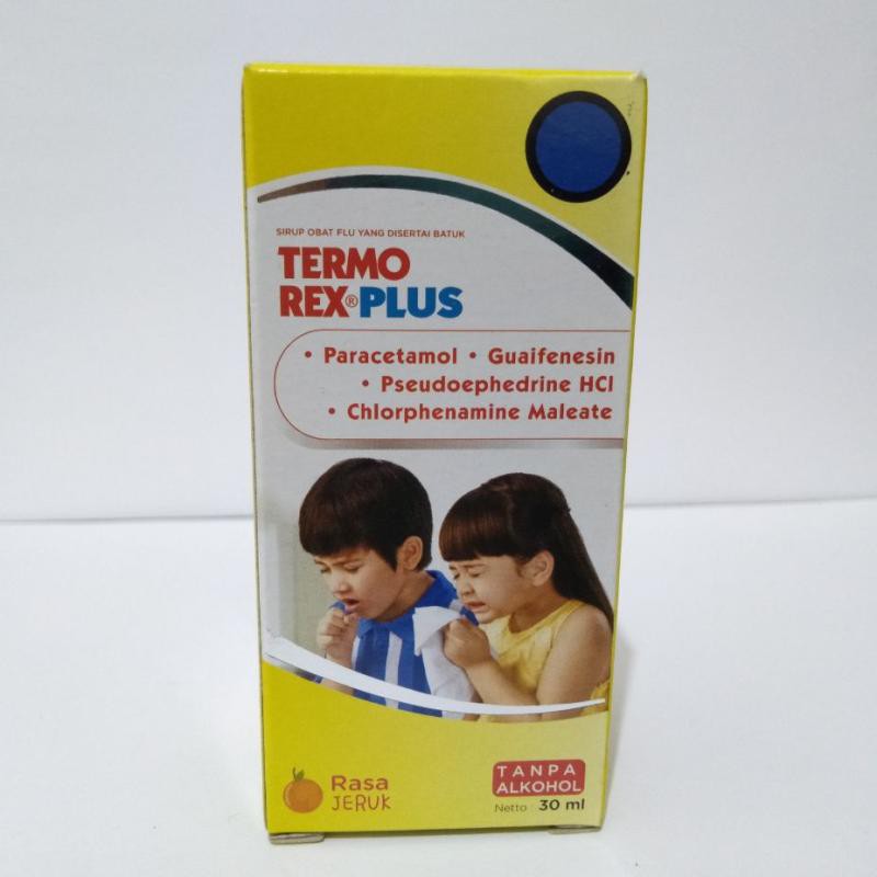 TERMOREX PLUS 30ML SIRUP DEMAM PANAS BATUK PILEK ANAK