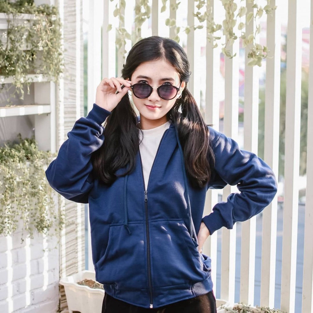 SONYA Hoodie Zipper II SONY JAKET POLOS  Zipper II HOODIE POLOS PRIA DAN WANITA II 15Wrn 3sz