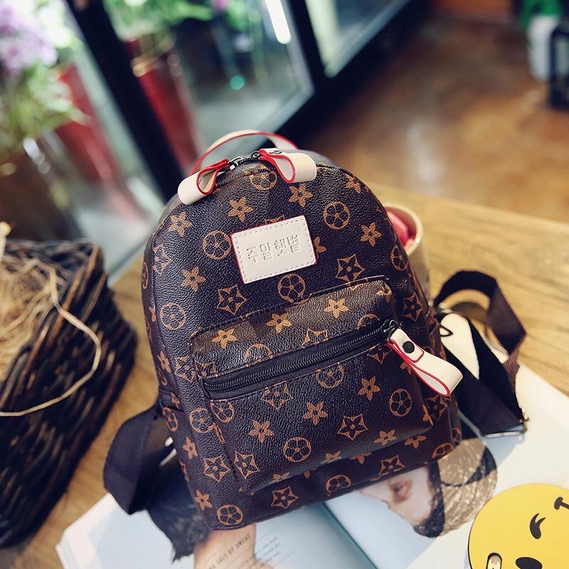 ONLYONE12 Tas Ransel Wanita Mini Import Kulit Pu Premium Quality / Tas Wanita Motif / Tas Ransel Traveling / Mini Bag Backpack / Tas Wanita Kecil Muat Banyak