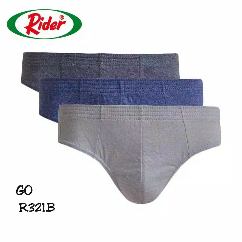 BB RIDER CELANA DALAM PRIA Underwear 100% Original-R.321.B *Pack Isi 3pcs