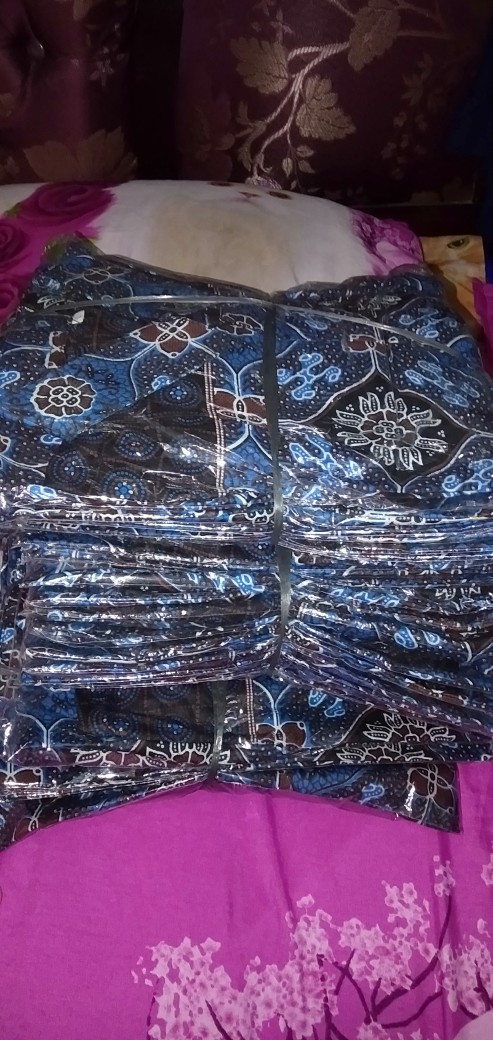 Size M L Xl Xxl Xxxl Bswart Batik Hrb026 Kenongo Hem Pendek Padi Pekalongan M L Xl Batik Pria Murah