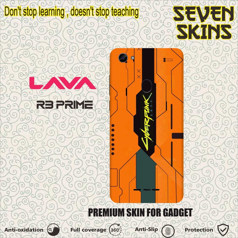SKIN HANDPHONE  LAVA R3 PRIME CYBERPUNK