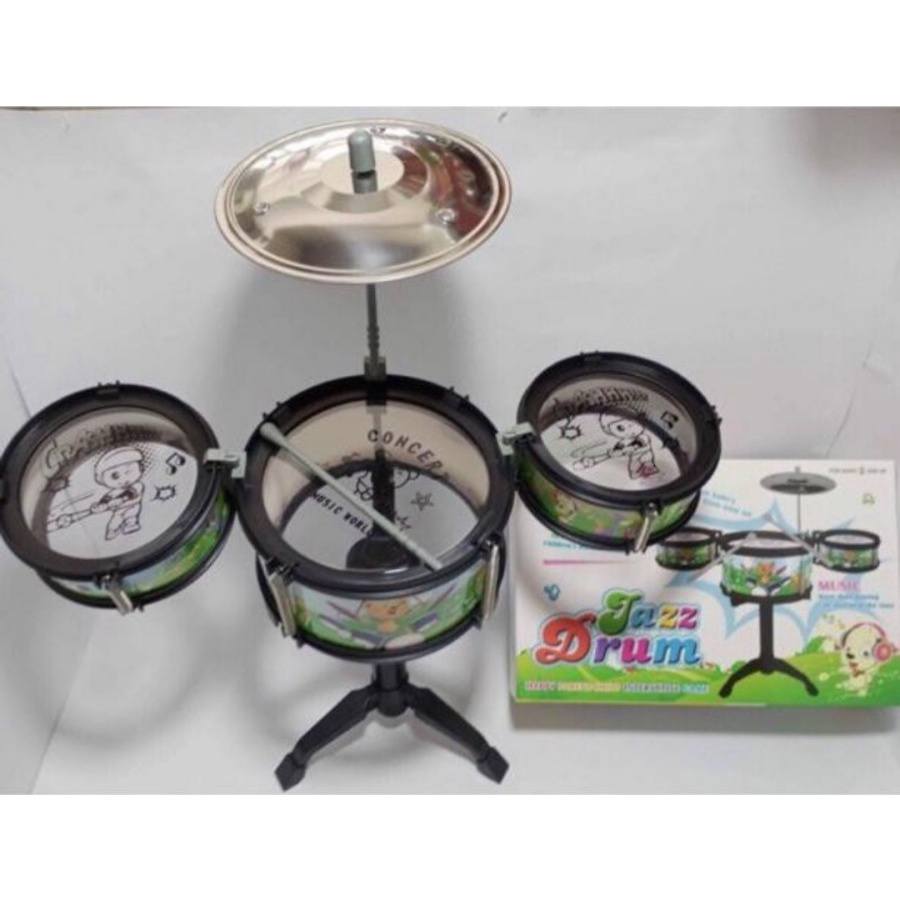 Mainan Anak Kecil Alat Musik Drum Set Band IJS SH 1231