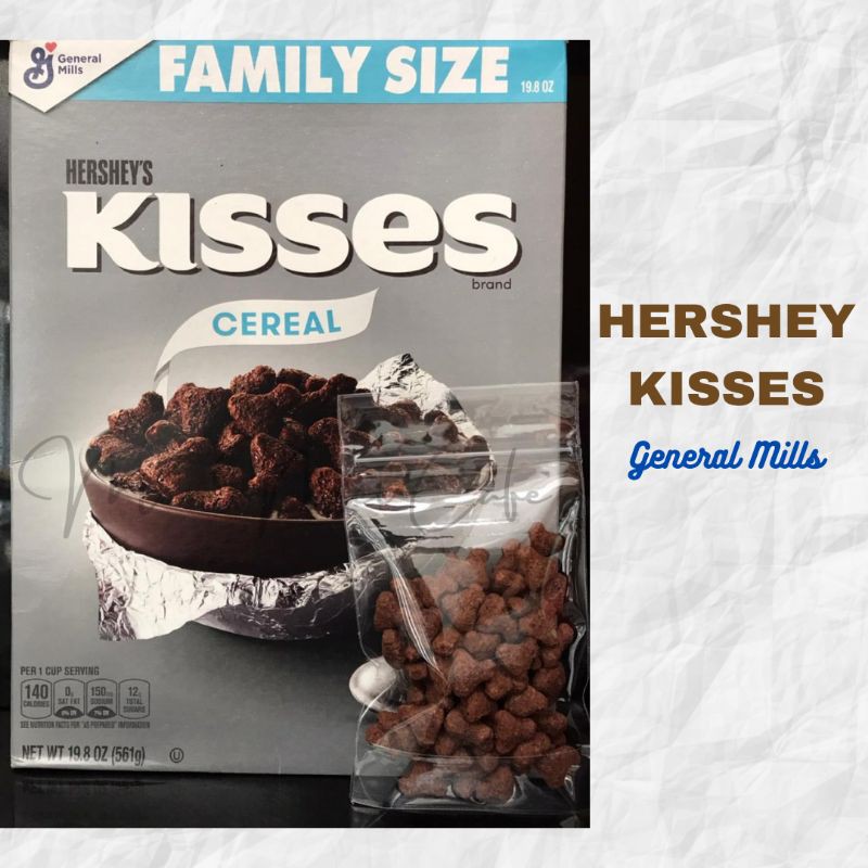 Repack Sereal Impor Hershey Kisses Cereal Rasa Coklat Enak Shopee Indonesia