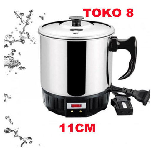 Electric Heating Cup 11cm Mug listrik Gelas Masak/Teko Elektrik