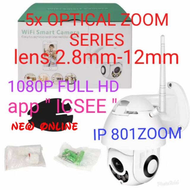 IP camera outdoor PTZ speed dom 3mp 1080p wireless 5x optical zoom