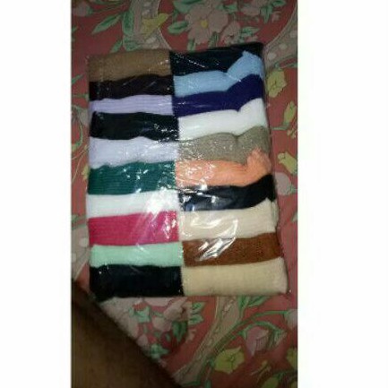 10pcs Daleman kerudung ciput 2warna rajut (inner hijab)