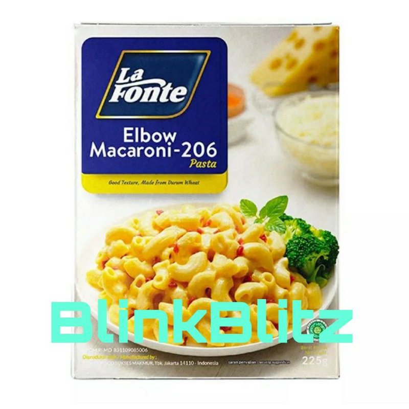 La Fonte Macaroni Elbow 225 gr Makaroni