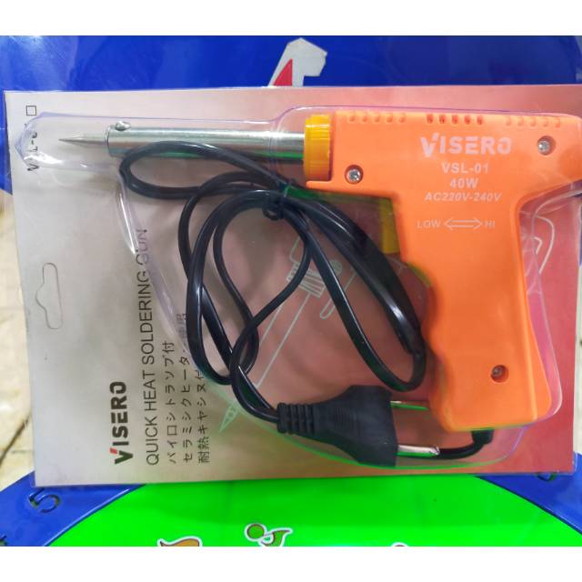 Solder Tembak Visero - Quick Heat Soldering Gun VSL-01