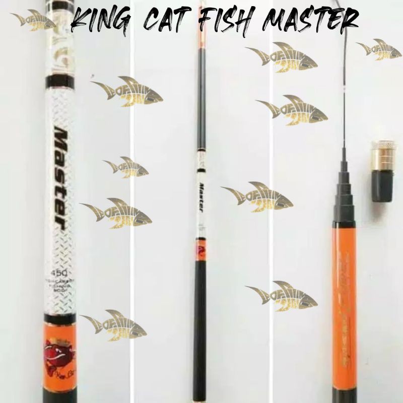 KING CAT FISH SUPER MASTER DAN SUPER POWER JORAN TEGEK PANJANG 270 360 450 540 HIGH CARBON