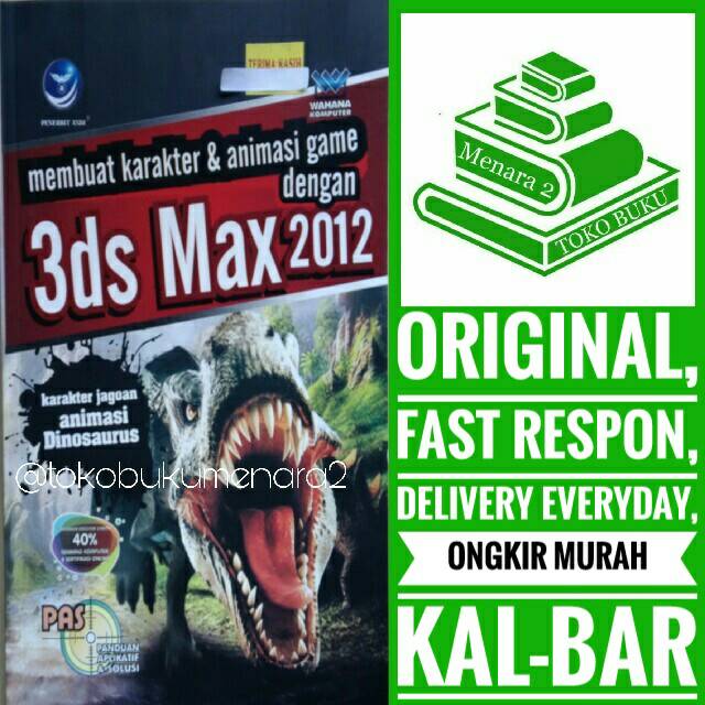 membuat karakter & animasi game dengan 3ds max 2012