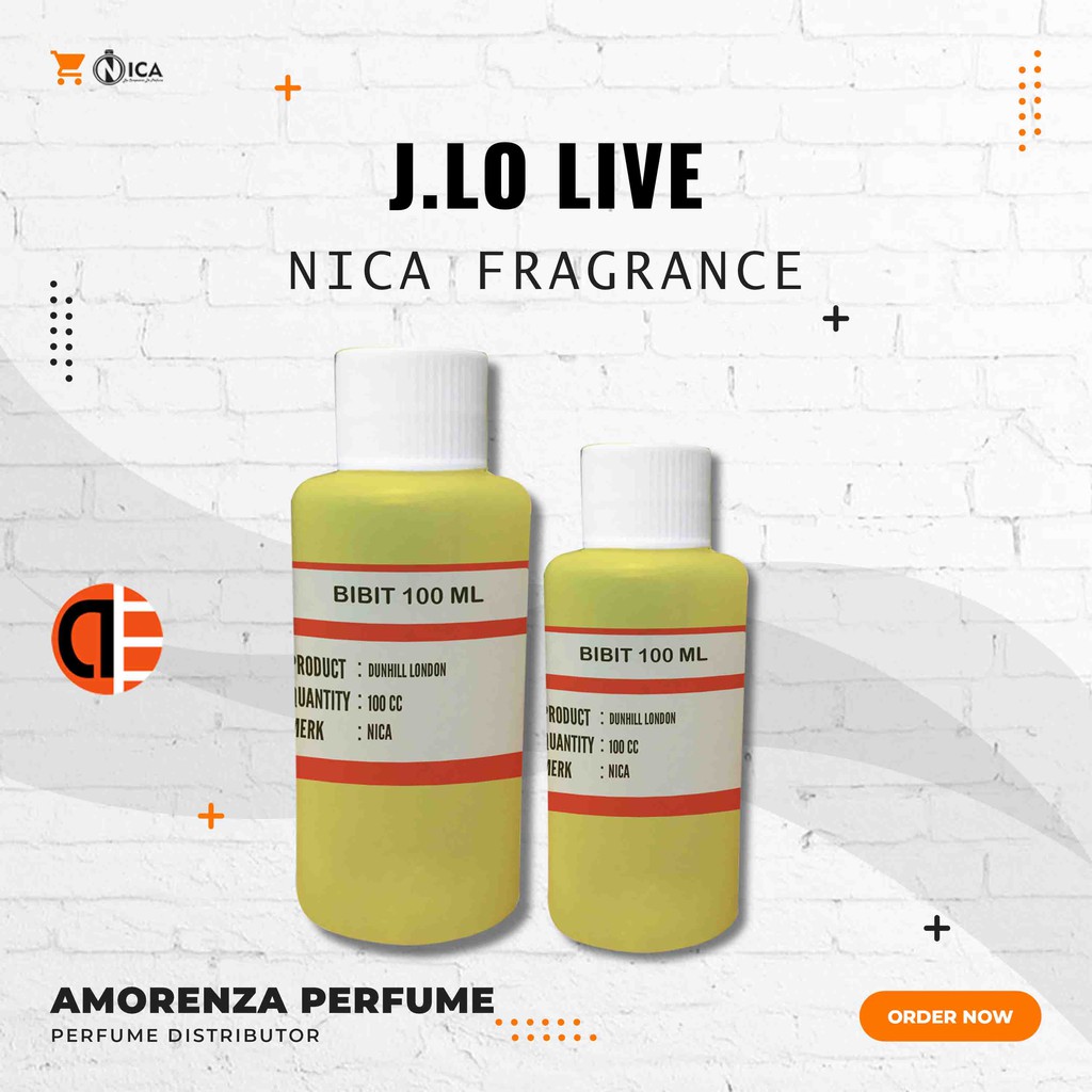 Bibit Parfum Murni JL0 LIVE - JENNY LIVE Nica Fragrance 100ml