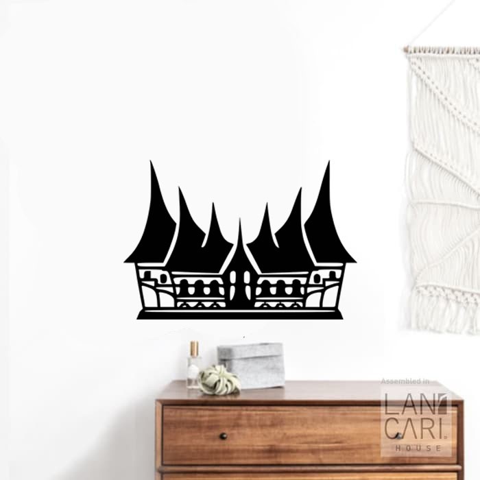 

Sticker Cutting Vinyl Rumah Gadang 44 x 30 cm