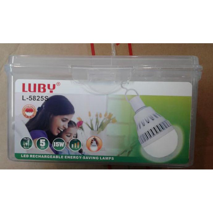 LAMPU LED LUBY EMERGENCY 15W 15 WATT