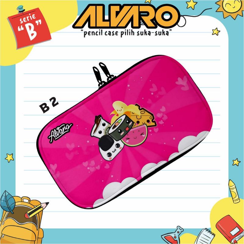 

Pencil case premium Alvaro/tepak pensil